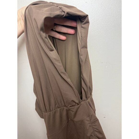 NWT Marysia Swim One Piece Swimsuit Dress in Dark Earth Sz. M - Picture 6 of 8